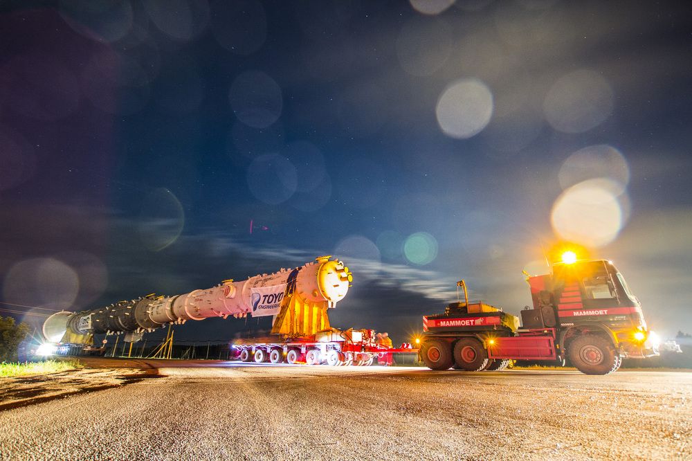 Mammoet в действии