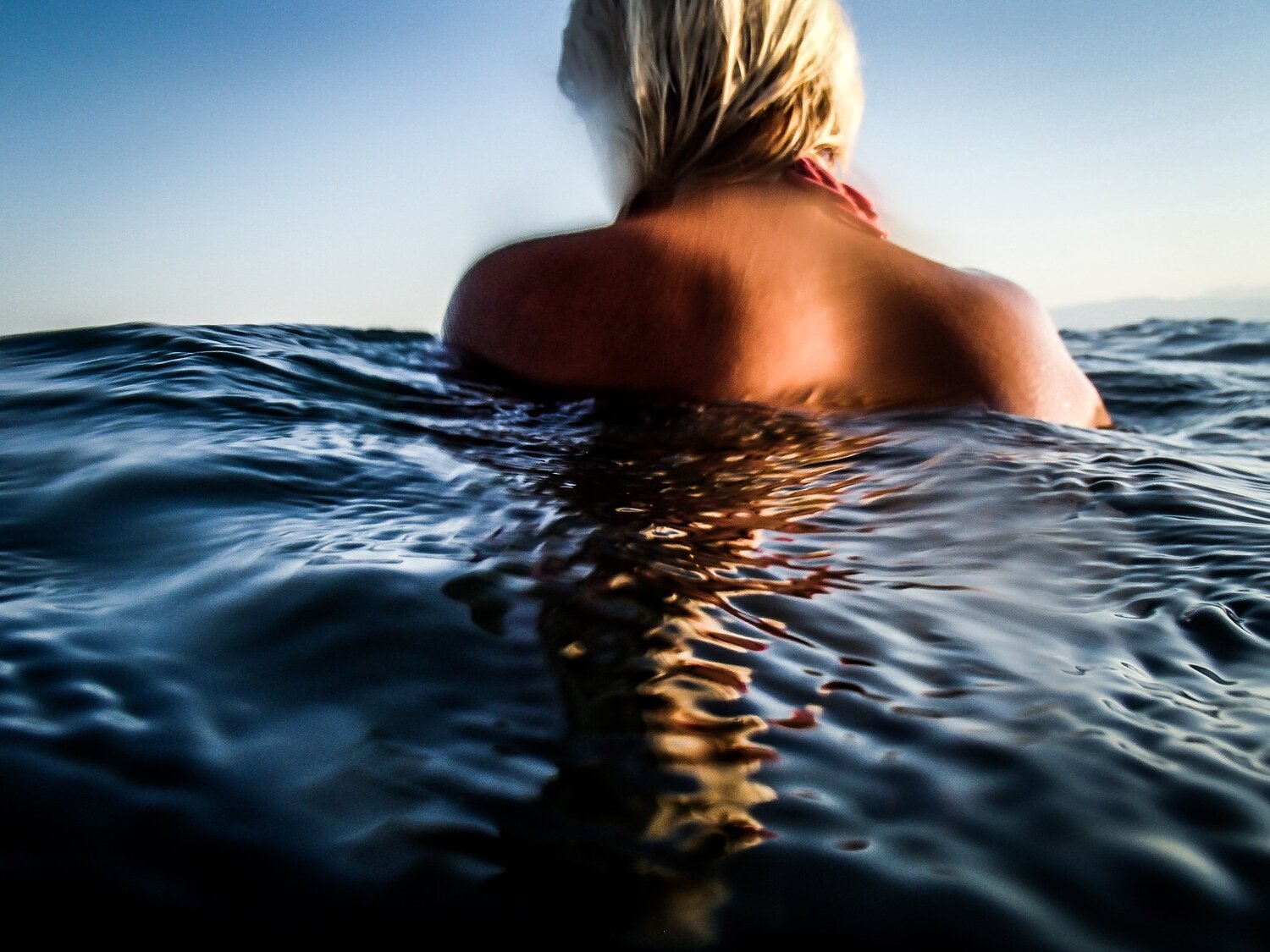 The sea,  who can  exhaust the sea?