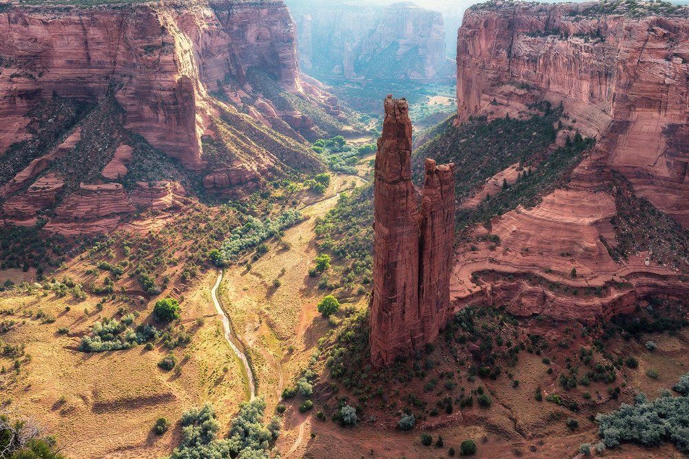 Canyon de Chelly at sunrise