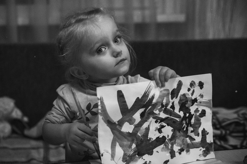 Юная художница