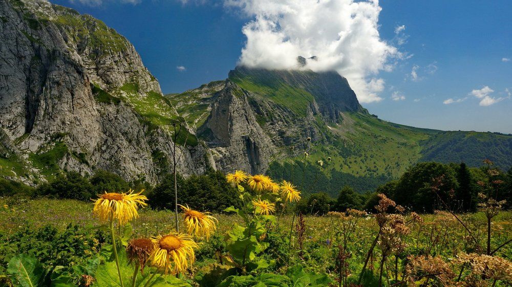 По пути к Пшехским водопадам
