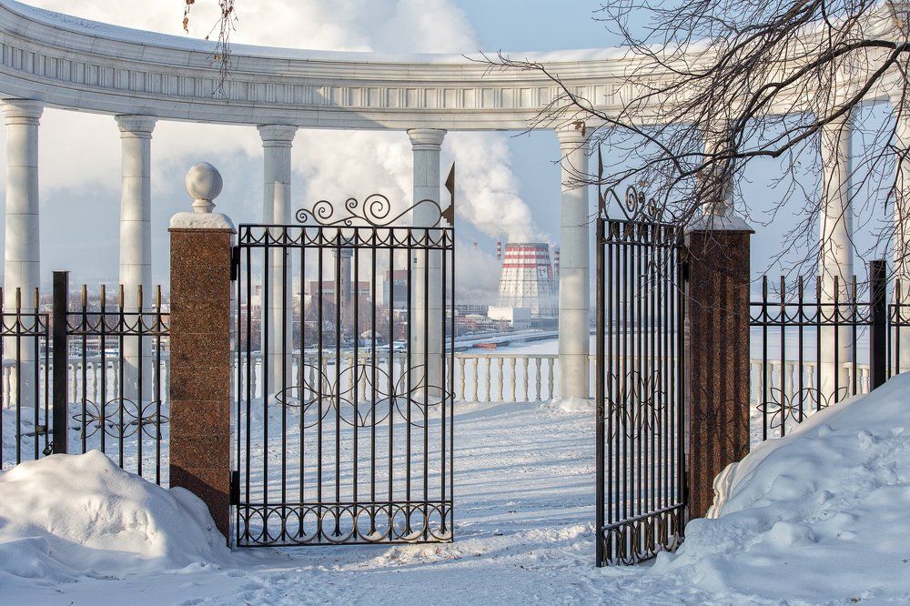 Морозный день