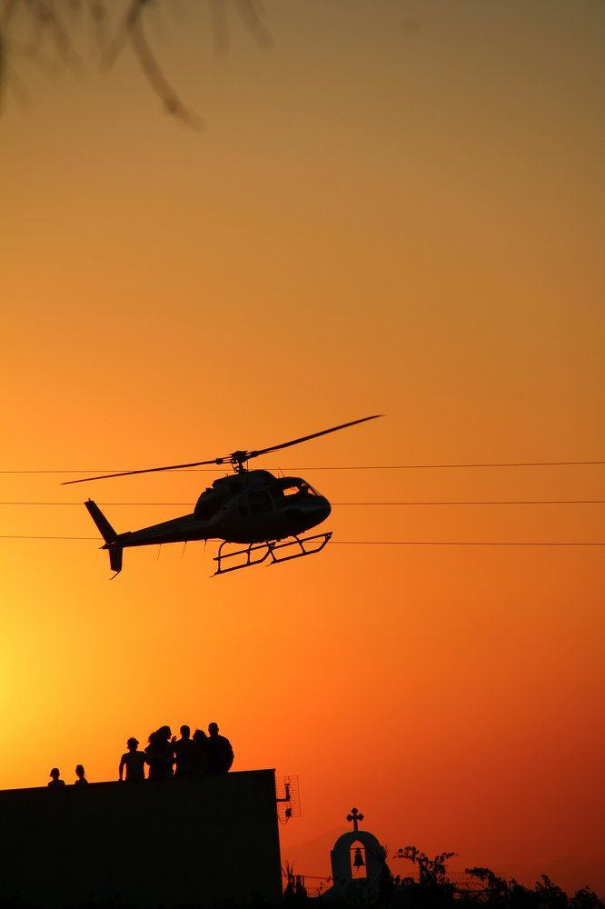 Beauty of sunset colors