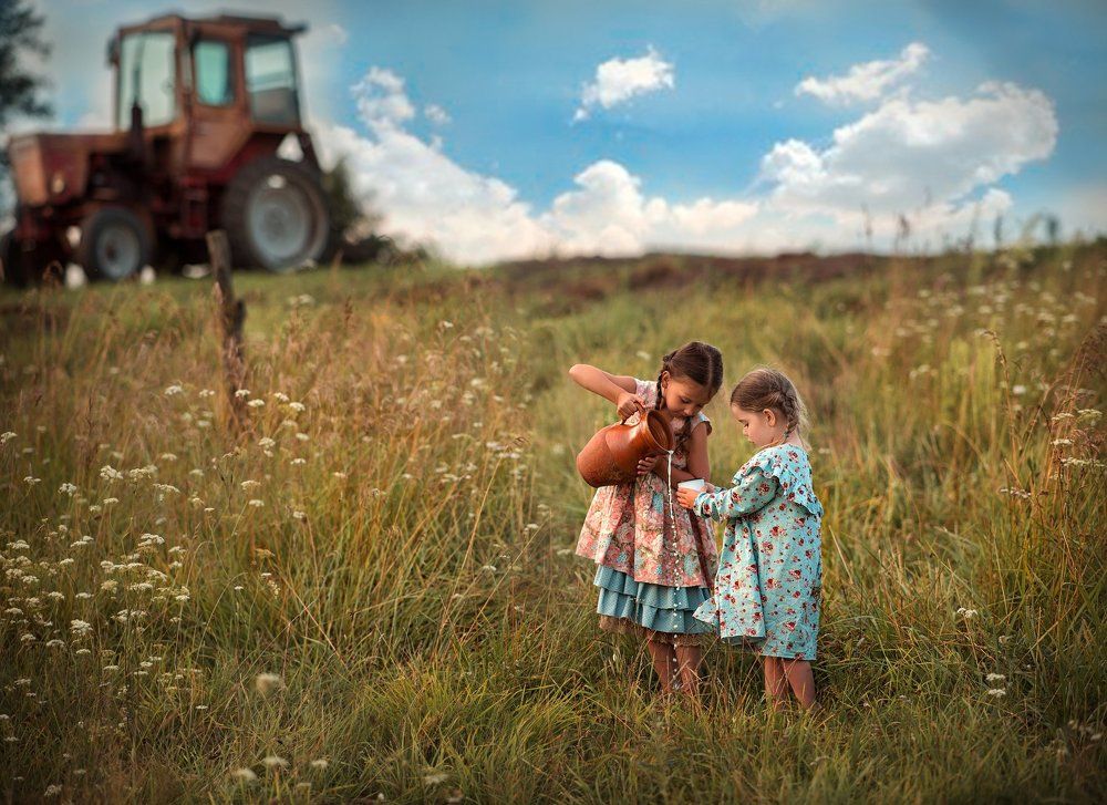 Лето в деревне