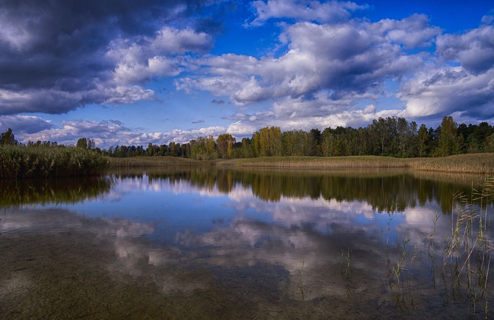 Pond or mirror / Ozero ili zerkala