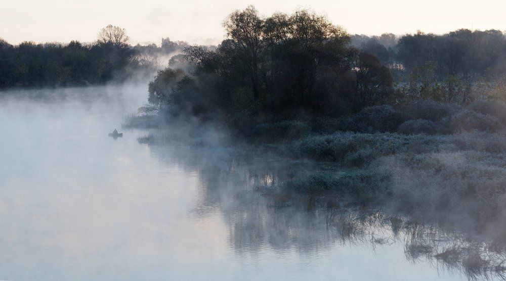 Туманный рассвет.