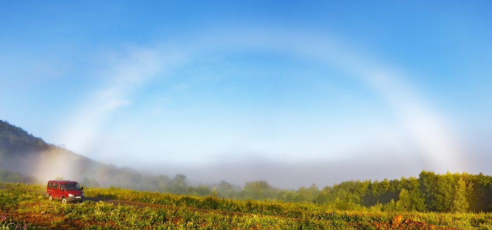 Зарождение радуги