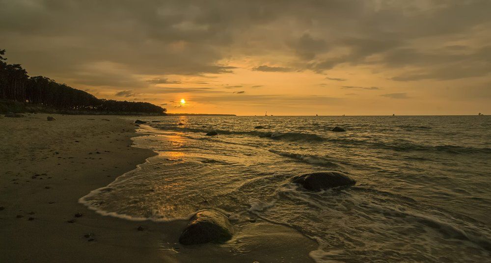 Закат на Балтике