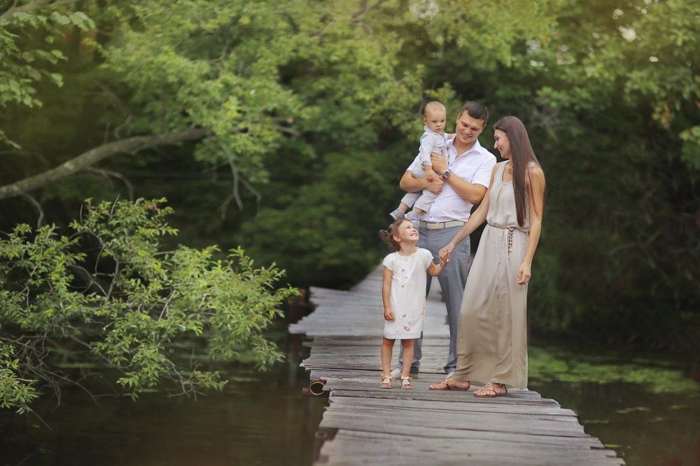 семейная прогулка