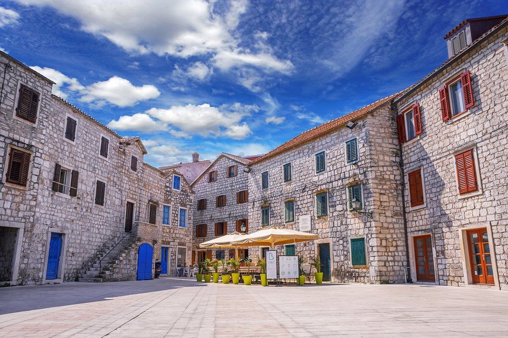Stari Grad city on Hvar island