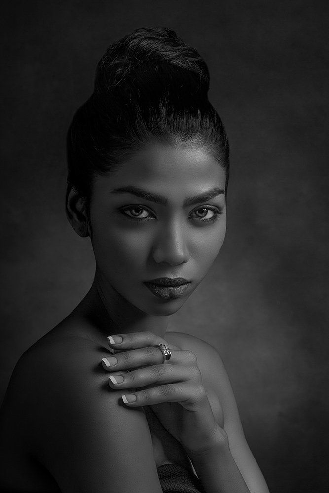 Girl with a Diamond Ring