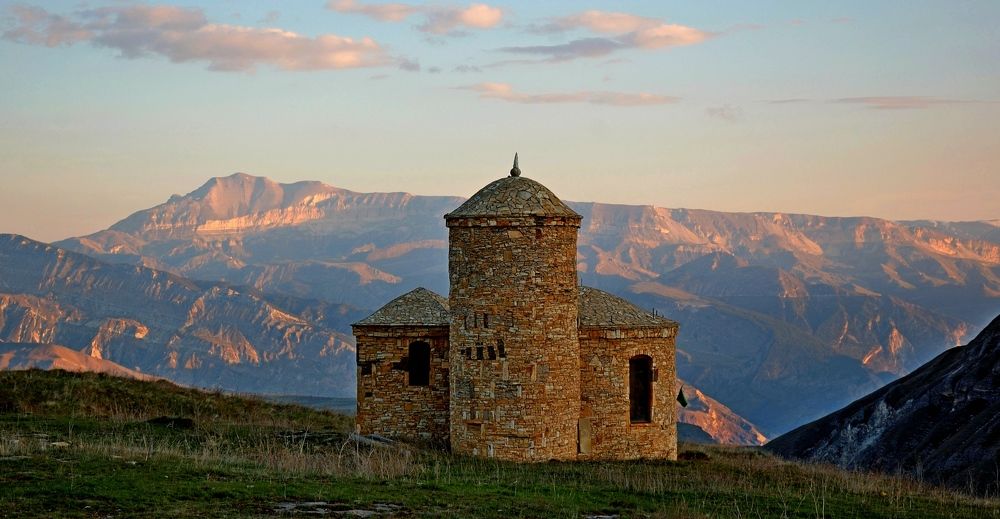 Утро в горах Дагестана