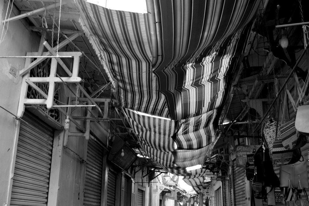 The street of the old medina