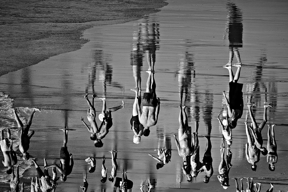 There is another world, stuck at our feet.