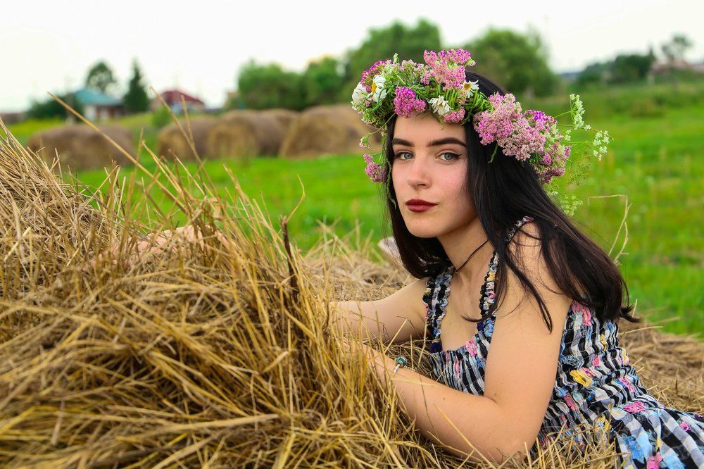 Отдых после покоса.