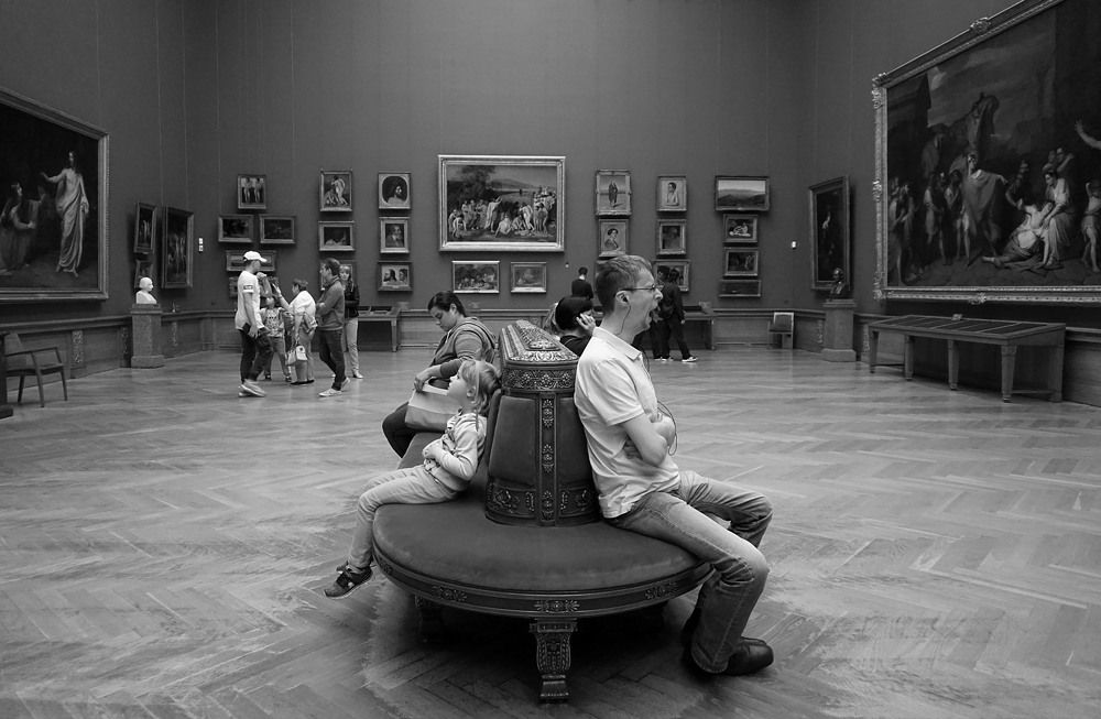 Какое разное восприятие искусства ...