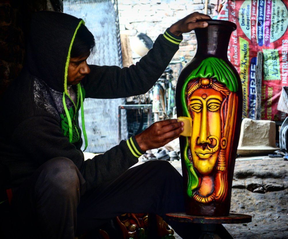 Not everyone makes pots well some makes art.