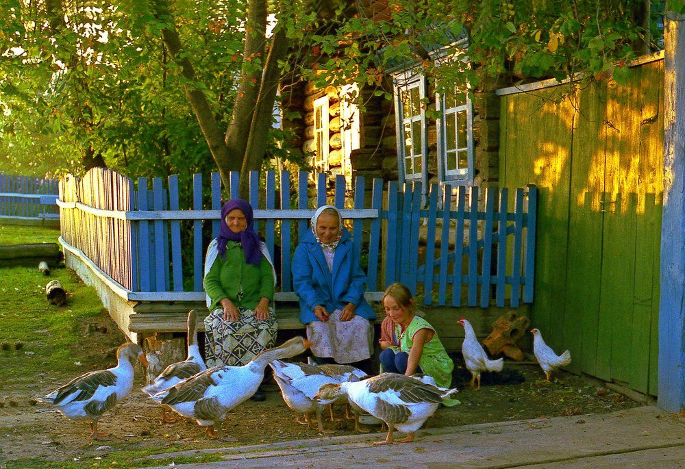 Вечерние посиделки .