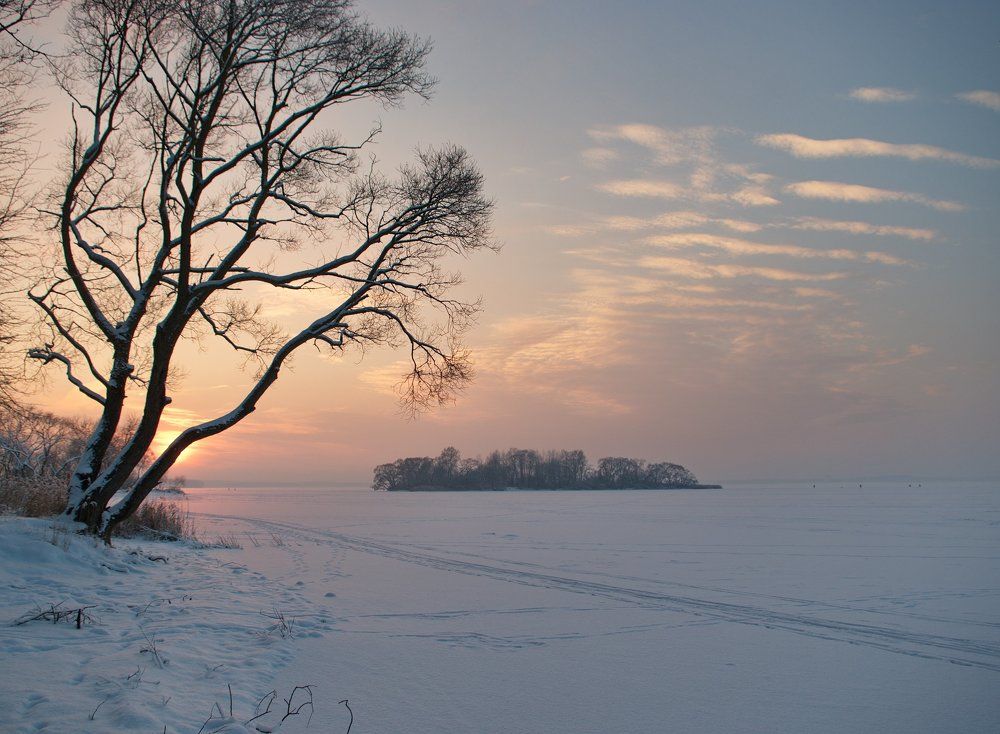 зимнее море