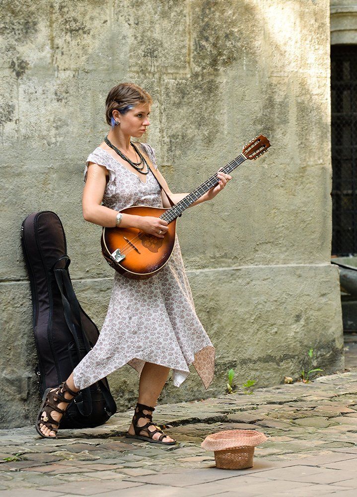 Уличный концерт