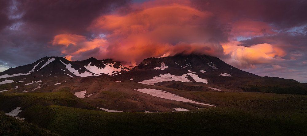 Закат на Мутновском