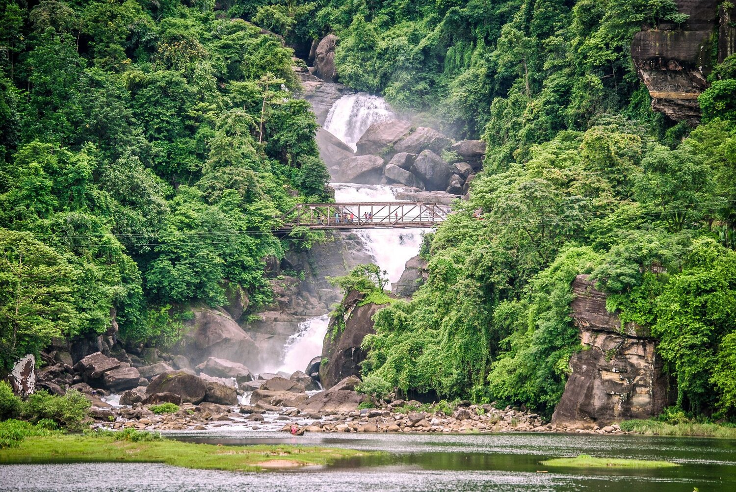 Pangthumai Waterfall