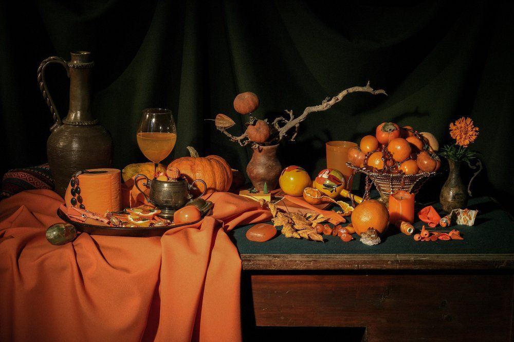 оранжево-рыжий