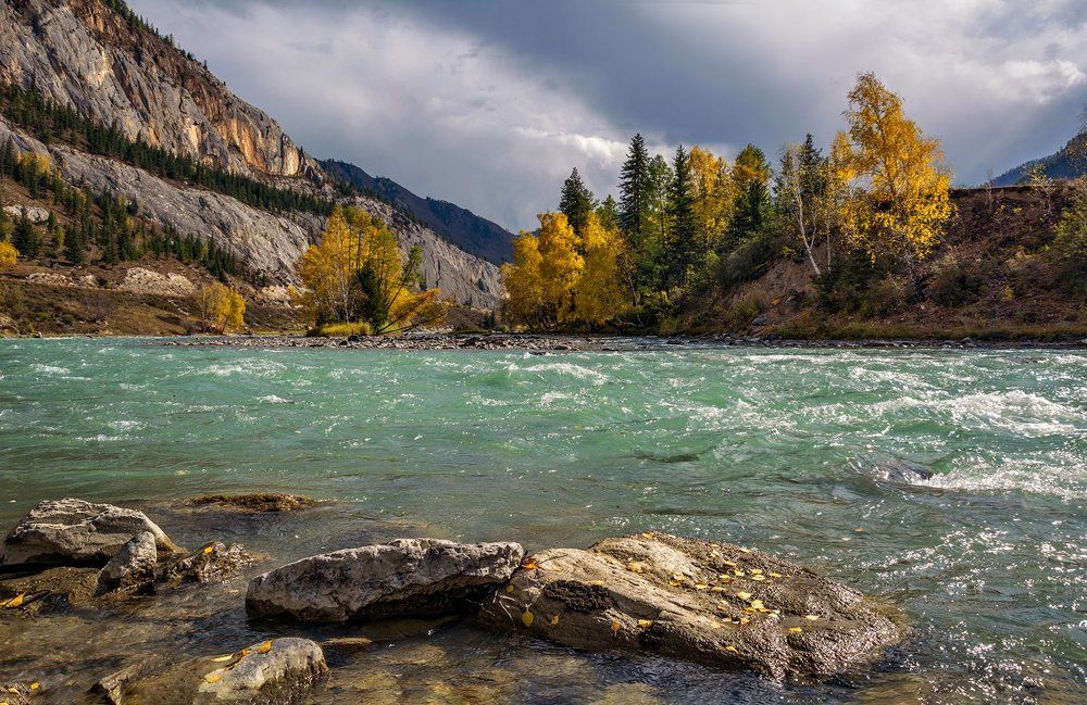 Осенний день на Чуе...