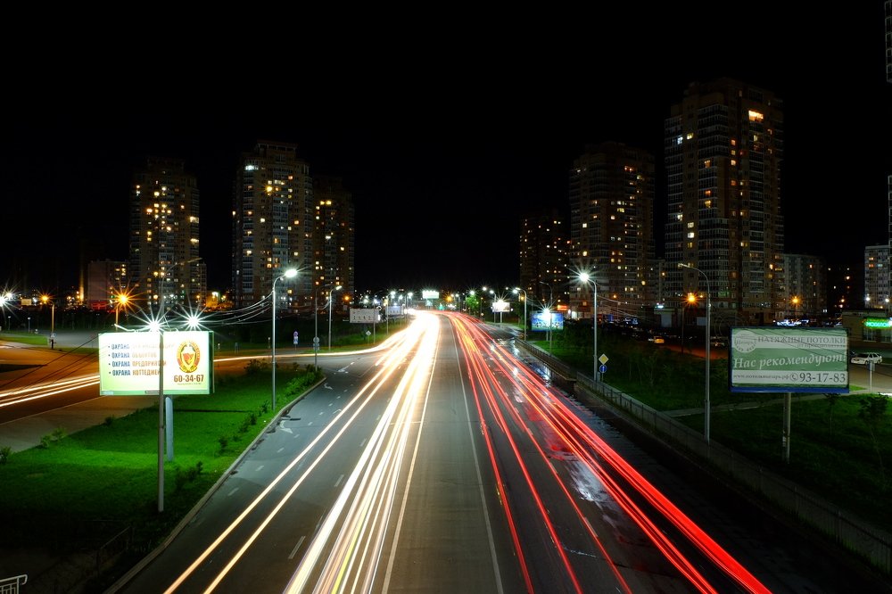 Ночной Хабаровск