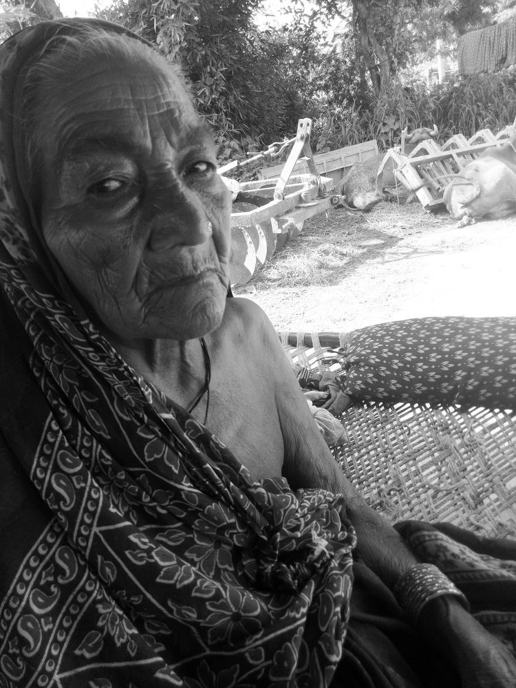 Poor old lady