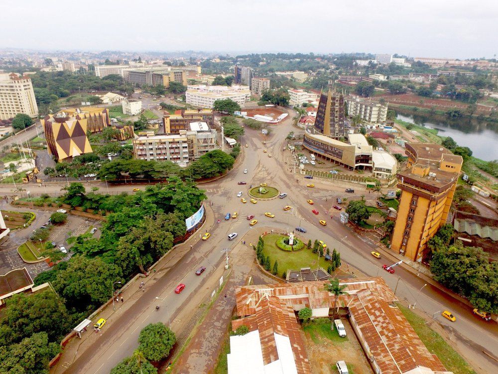 Centre ville Yaoundé-Cameroun