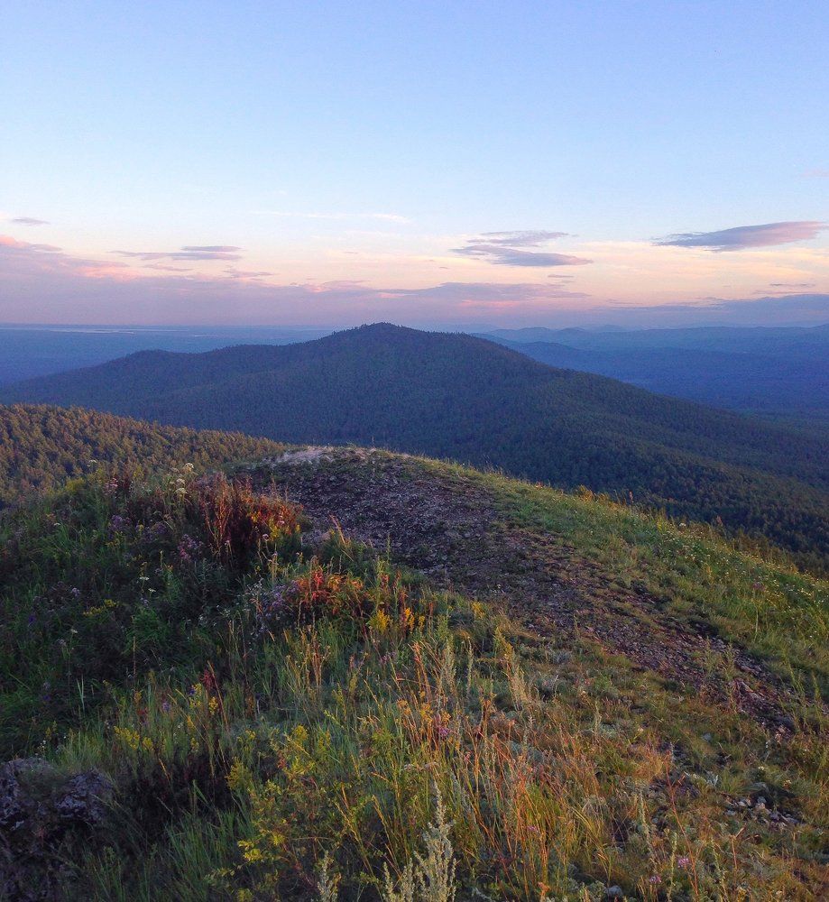 Вечер в горах