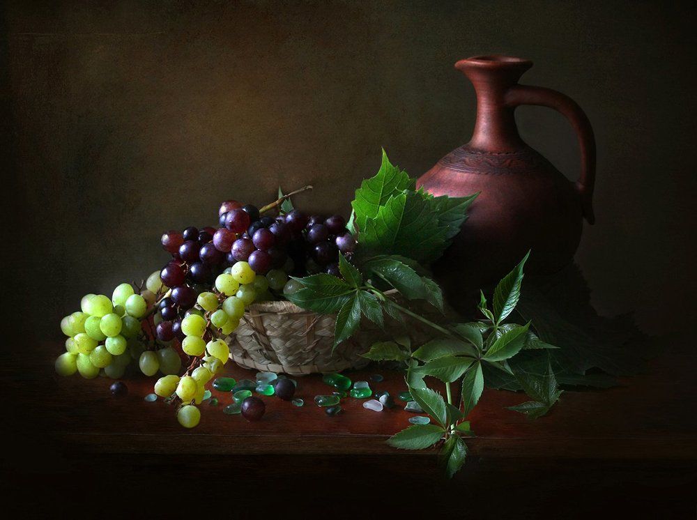 Этюд с виноградом
