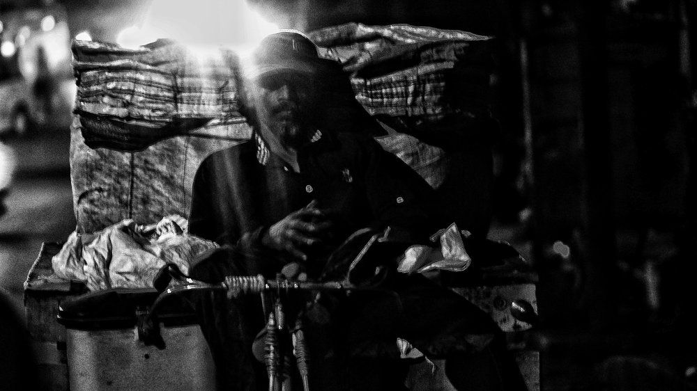 Black-and-white (street photography)