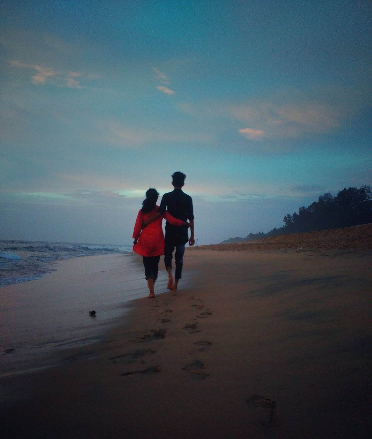 Footsteps to the world of love