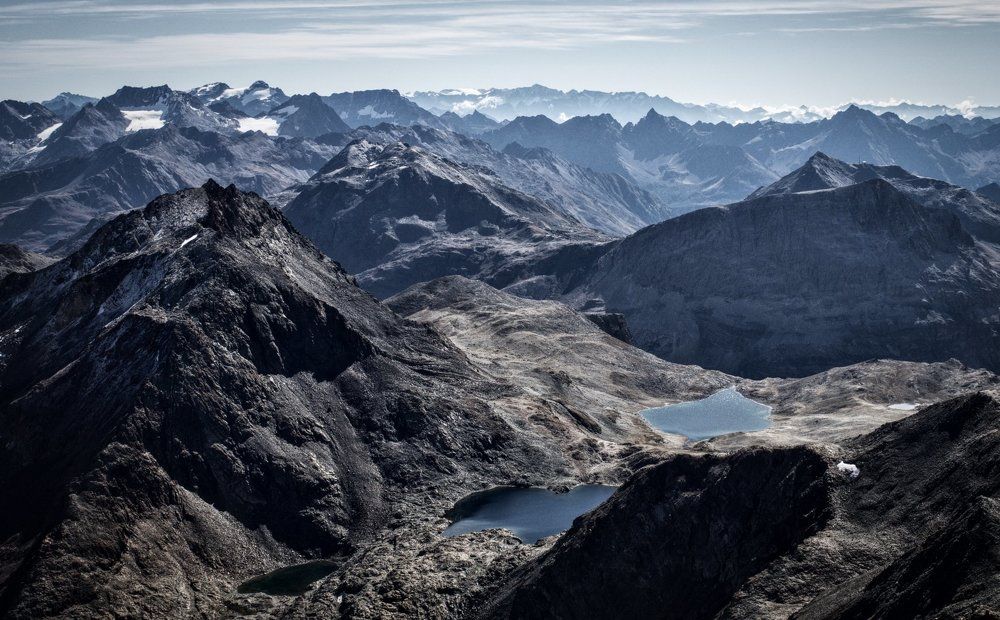 .. the mountain heaven in blue ..