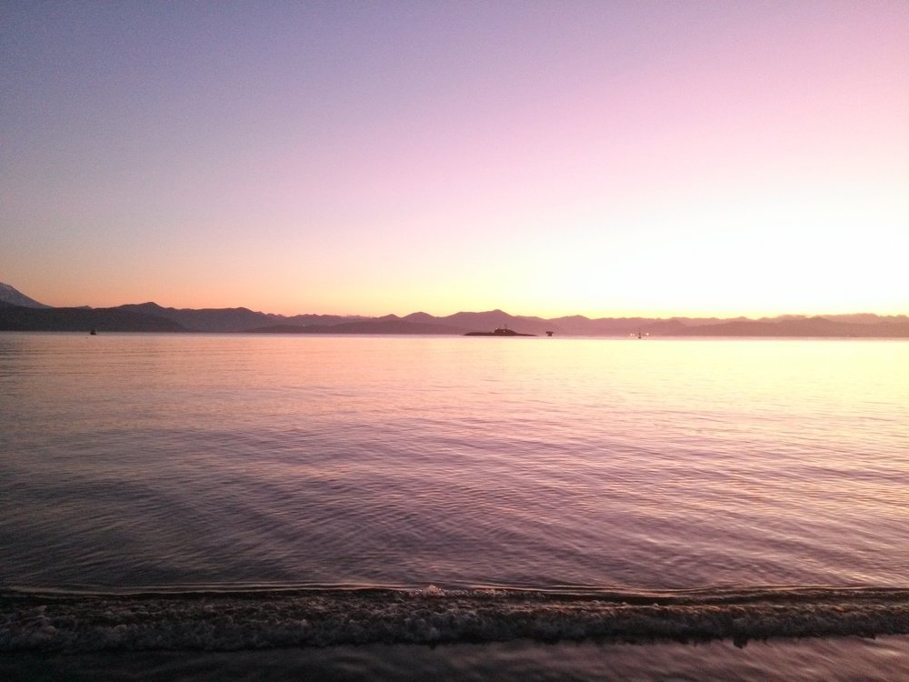 Субмарина в закате