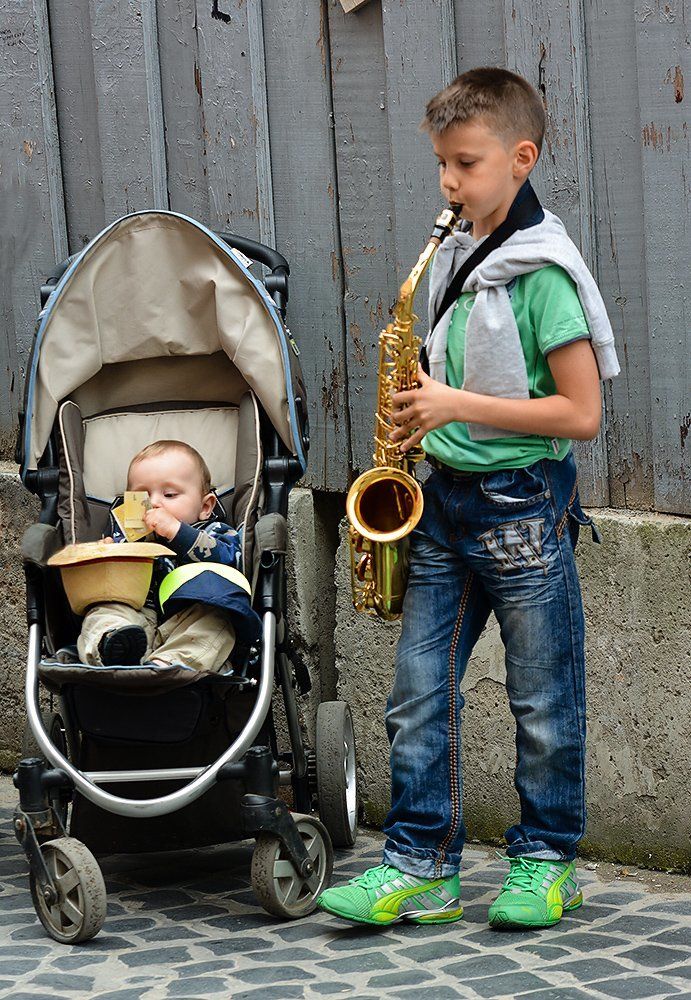 Уличный концерт