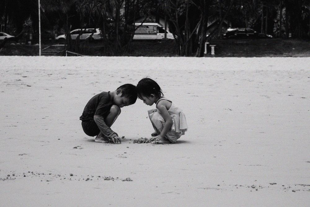 Рисунки на песке