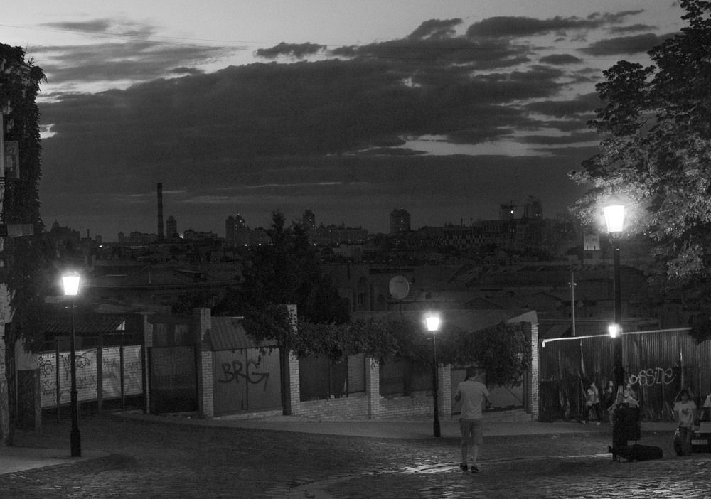 St. Andrew's descent into the twilight