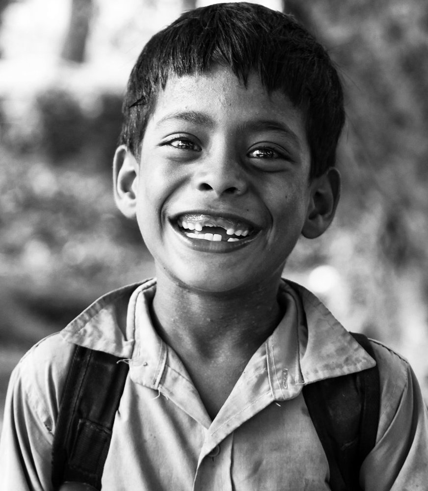 Toothless Smile