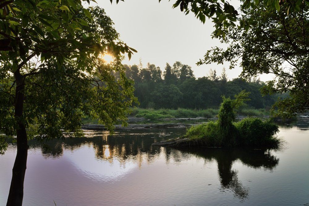 Sunrise at Kaveri river