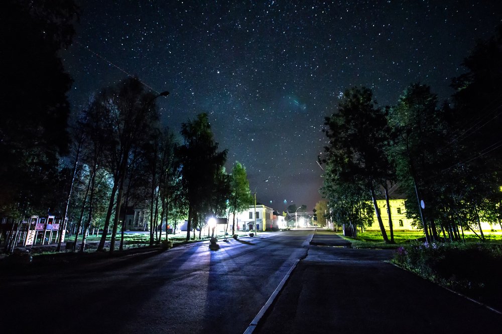 Звезды в городе