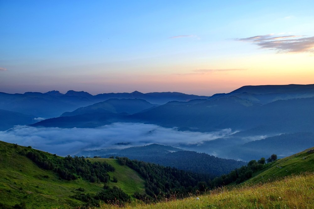 Закат над Заповедником.