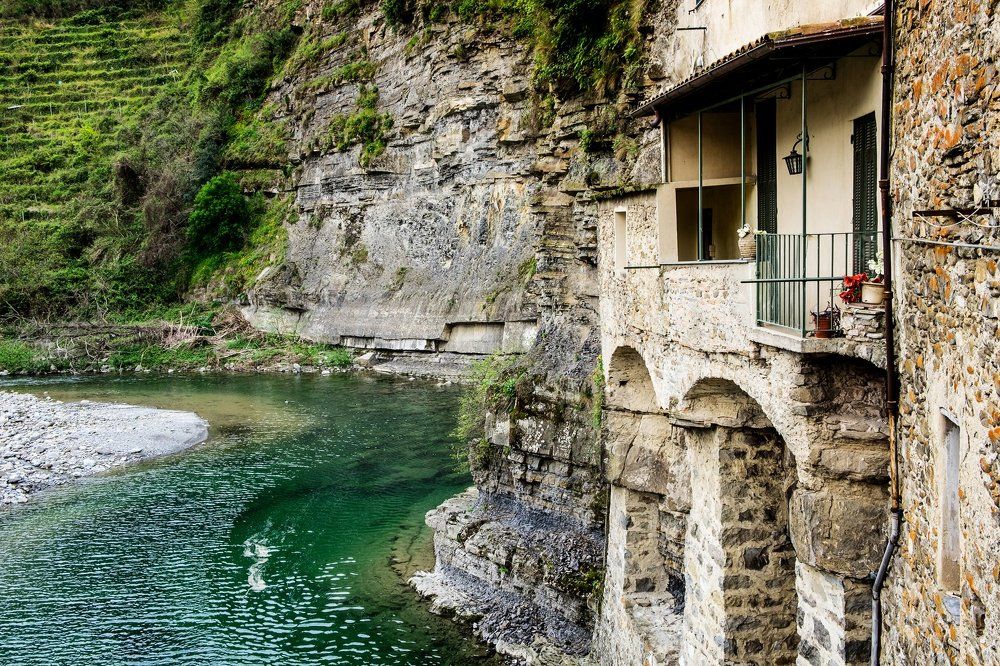 Городок в Итальянских Альпах
