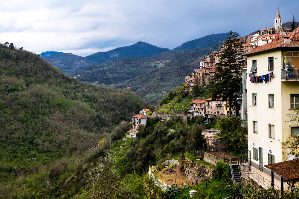 Городок в Итальянских Альпах