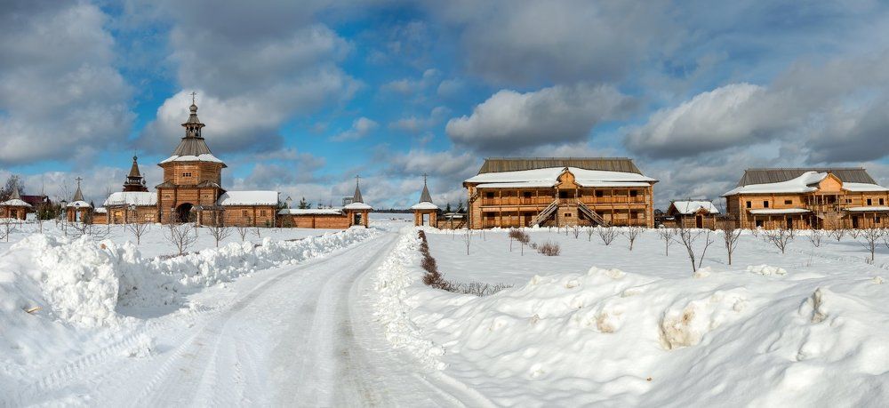 Зима в Святогорье