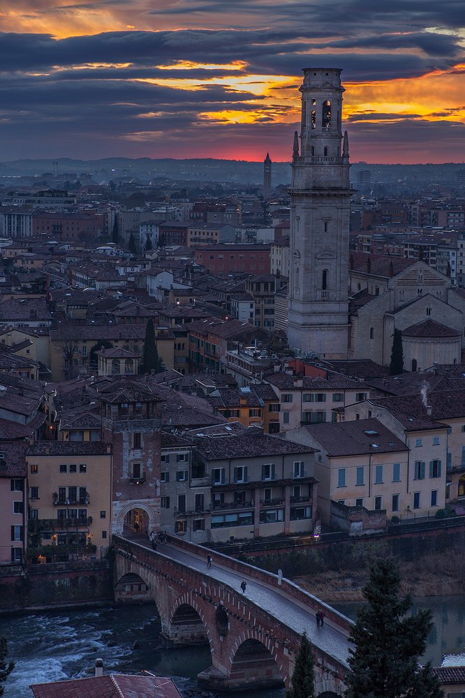 Sunset Verona
