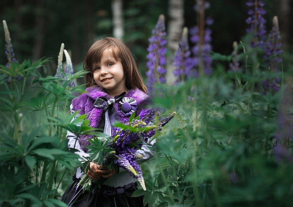 Фиолетовый кусочек лета