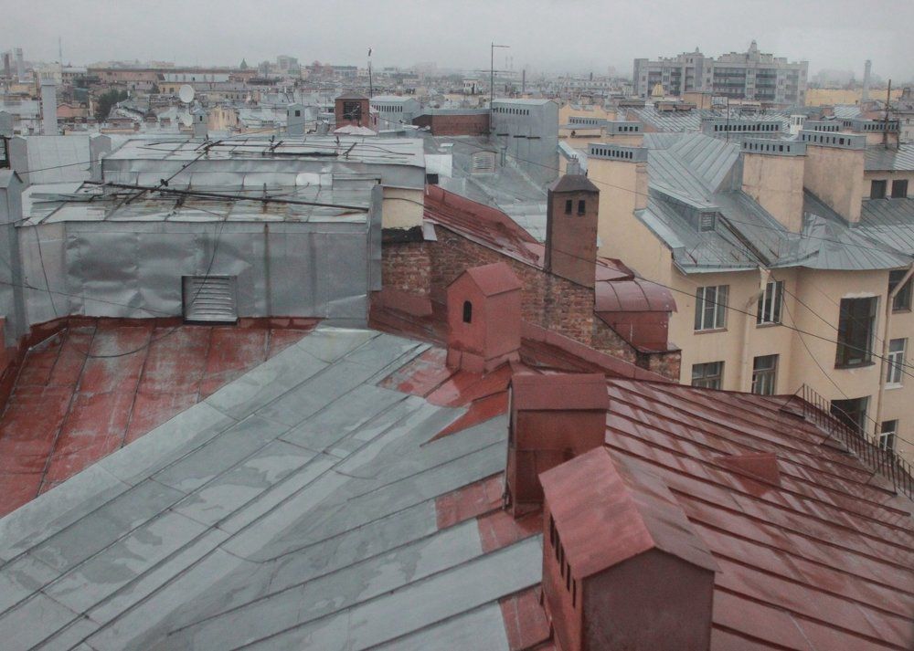 Дождь. Петроградская сторона